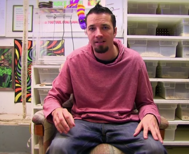 Snake Handler Jamie Guarino Jamie Guarino