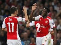 Mesut Ozil Arsenal Danny Welbeck