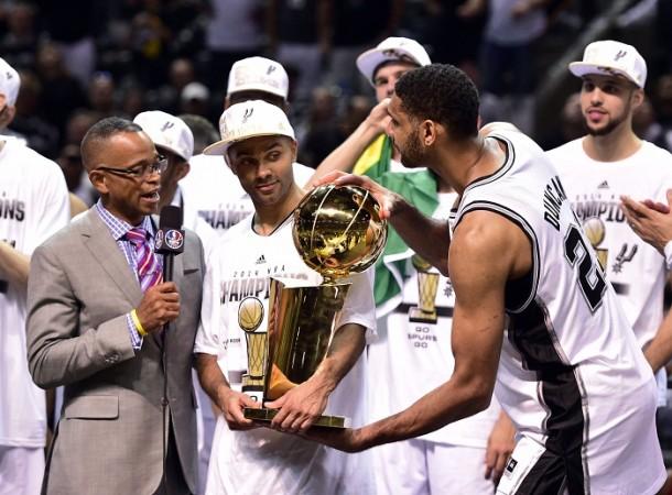 Stuart Scott was one of the most loved sportscasters in the US Stuart Scott San Antonio Spurs Tony Parker Tim Duncan