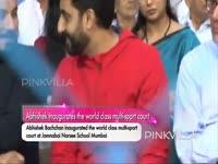 abhishek-inaugurates-the-world-class-multi-sport-court