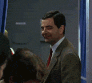Mr Bean has something you don't have. Mr Bean funny gifs
