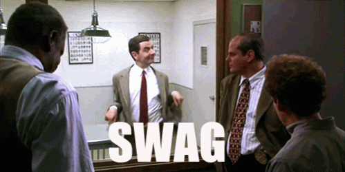 Mr Bean has got Swag Mr Bean funny gifs