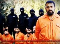 ISIS released still pictures of an upcoming video which shows the mass execution of Iraqi Police officers who 'spied' for US coalition.