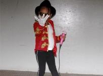 Blue Ivy dressed as the king of pop Michael Jackson