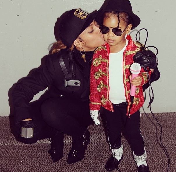 Mommy Beyonce joins in as Janet Jackson