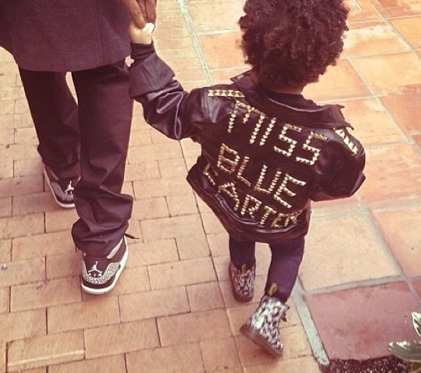 In case you miss her, she has a personalised jacket too