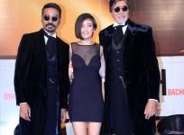 Amitabh Bachchan, Akshara, Dhanush Stuns at 'Shamitabh' Trailer Launch Event