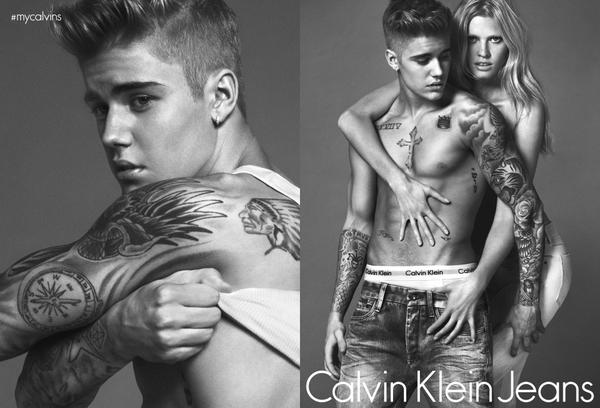 Justin Bieber Calvin Klein