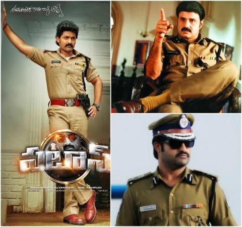 Balakrishna, Junior NTR, Kalyan Ram Don Police Getup in 'Lion', 'Temper', 'Pataas' Balakrishna, Junior NTR, Kalyan Ram Don Police Getup in 'Lion', 'Temper', 'Pataas'