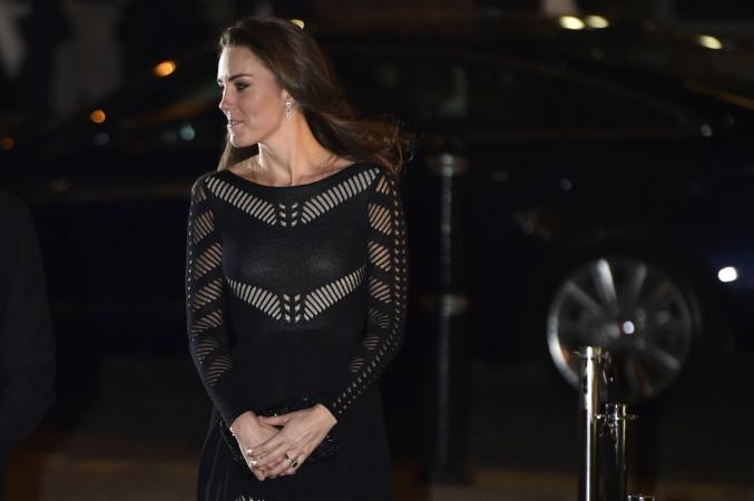 Britain's Catherine, Duchess of Cambridge, arrives for a charity gala dinner at a restaurant in central London on 23 October 2014. Kate Middleton and Prince William