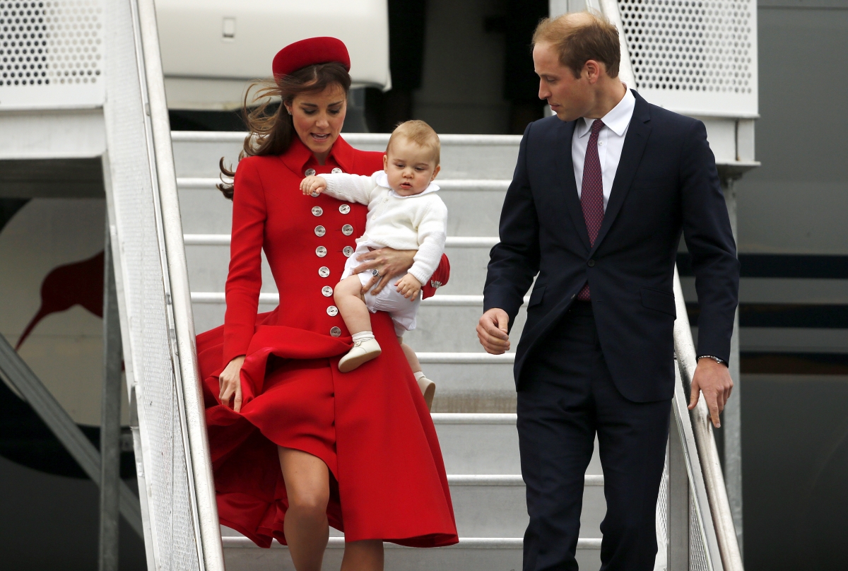 Kate Middleton, Prince George and Prince William