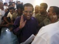 Sri Lanka president Mithripala Sirisena
