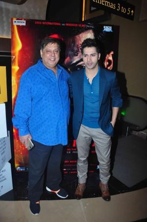 Varun Dhawan with father David Dhawan Varun Dhawan at