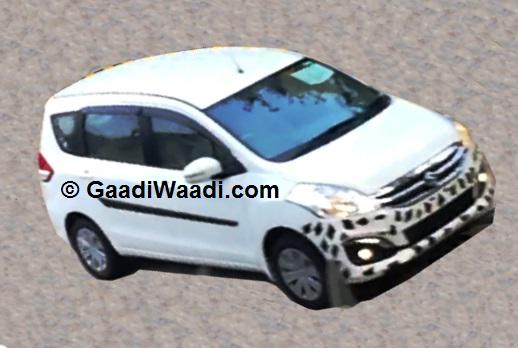 Maruti Ertiga Facelift Spied Virtually Undisguised; Expected Price, Launch, Feature Details Maruti Ertiga Facelift Spied Virtually Undisguised; Expected Price, Launch, Feature Details