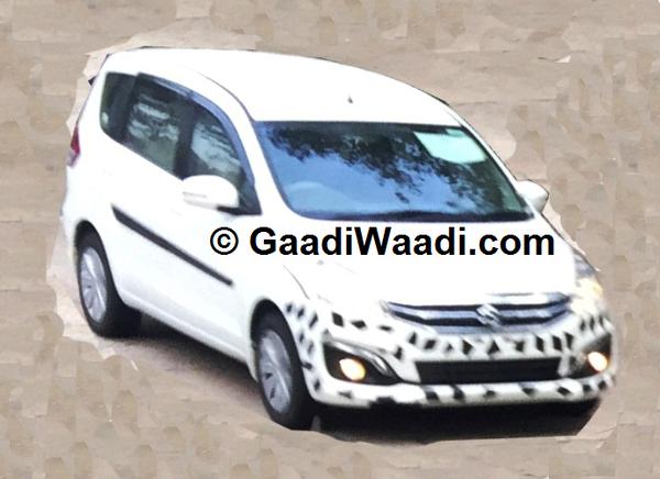 Maruti Ertiga Facelift Spied Virtually Undisguised; Expected Price, Launch, Feature Details Maruti Ertiga Facelift Spied Virtually Undisguised; Expected Price, Launch, Feature Details