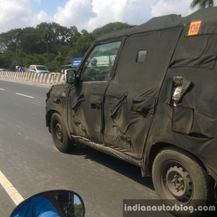 Mahindra New Gen Bolero Caught Testing