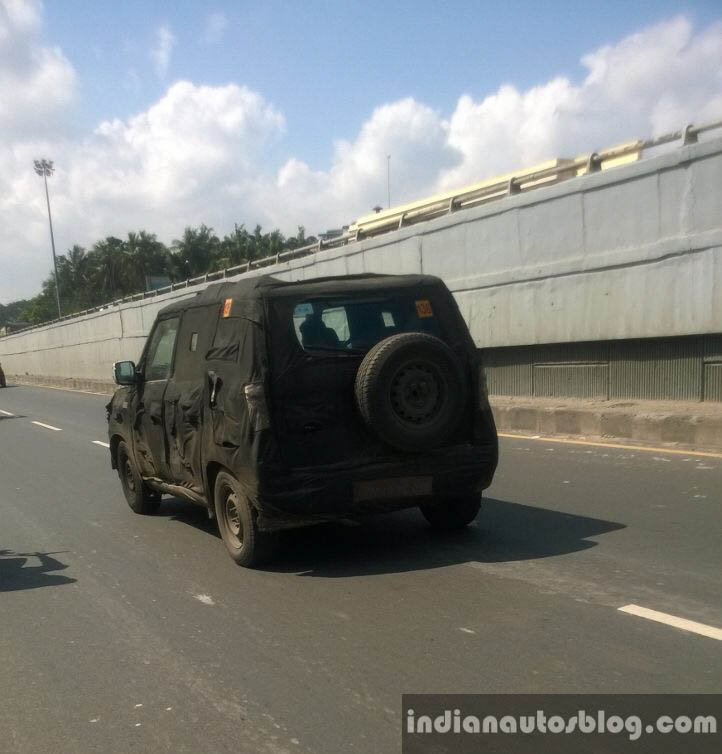 Mahindra New Gen Bolero Caught Testing