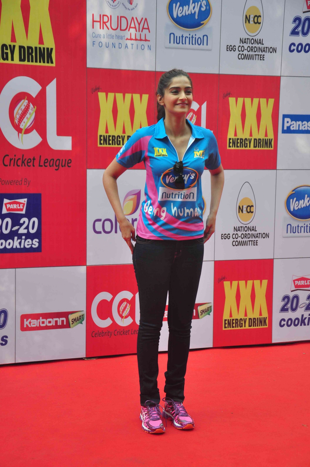 Sonam Kapoor CCL match