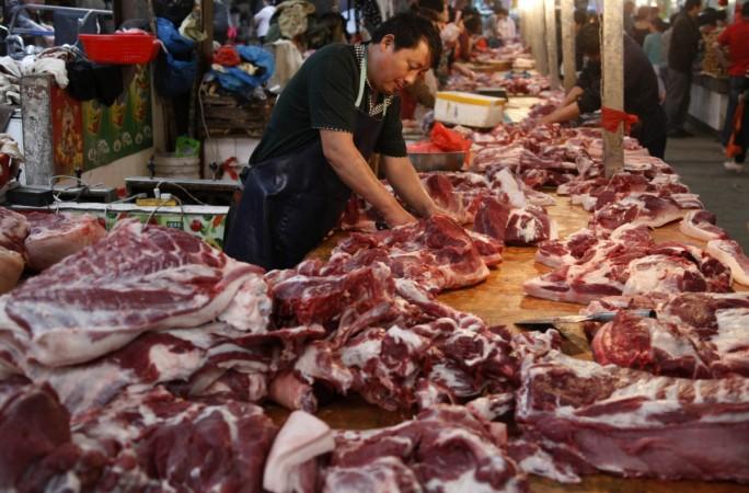 Chinese pork market
