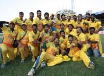 Chennai Rhinos Posing for Camera