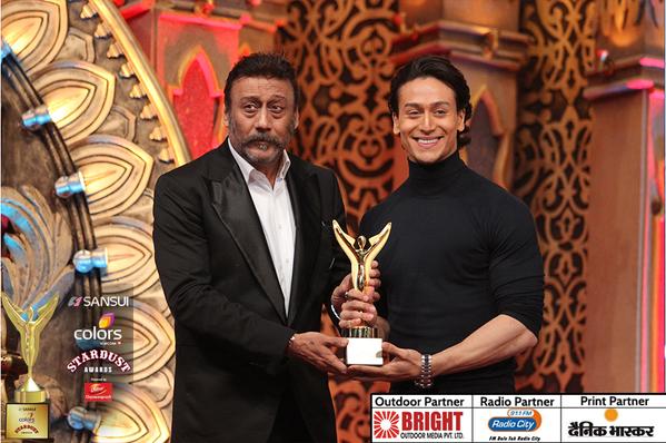 Tiger Shroff and Jackie Shroff