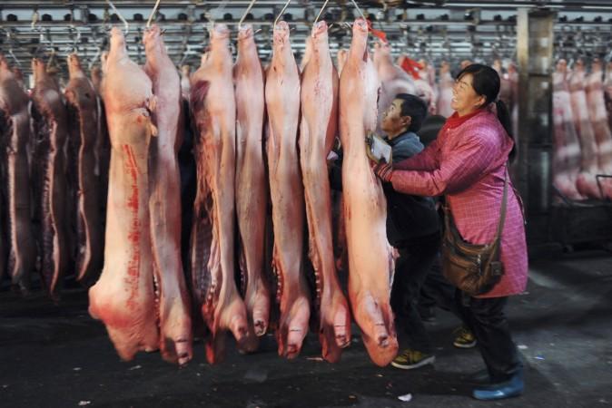 Chinese pork market