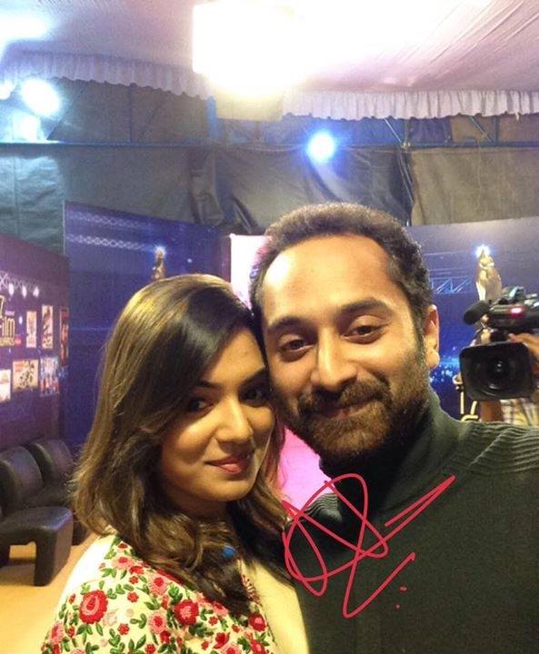 Nazriya Nazim and Fahadh Faasil Nazriya Nazim and Fahadh Faasil