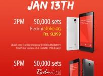 Xiaomi Redmi Note 4G, Redmi 1S Flipkart Flash Sale to Go Live on 13 January; 1 Lakh Units Up for Grabs