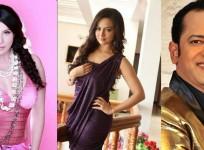 Sana Khan, Sambhavna Seth and Rahul Mahajan