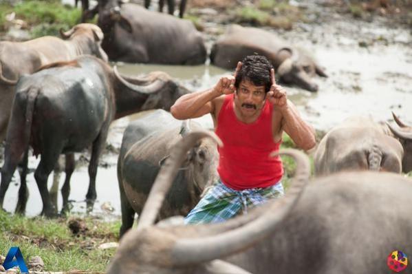 A still from Vikram's Vikram