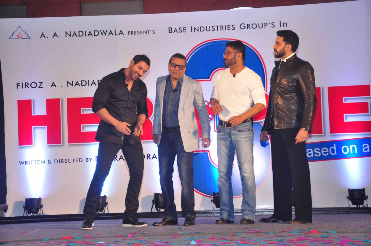 Abhishek Bachchan, John Abraham in 'Hera Pheri 3'