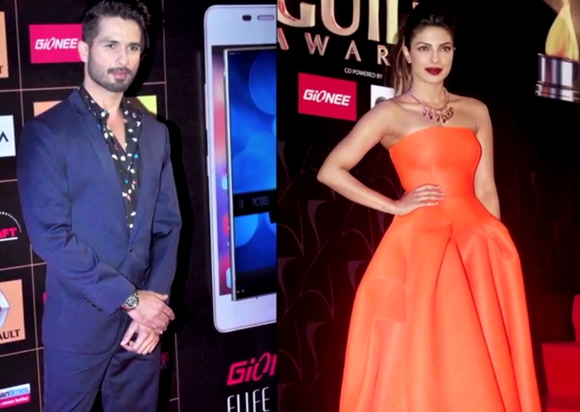 Ex-lovers Priyanka – Shahid Bonds with Kiss; What Happens When Bollywood Ex-flames Come Face-to-face