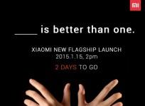 Xiaomi Hints Two Flagship Devices at 15 January Launch Event; Will Mi5, Redmi Note 2 Make Debut This Week?