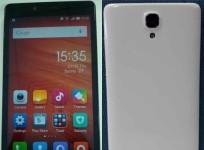 Xiaomi Redmi Note 4G Front and rear view