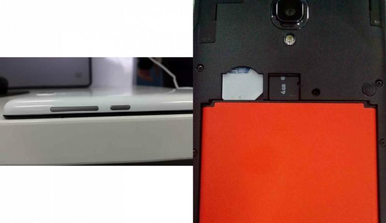 Xiaomi Redmi Note 4G bezel and inner compartments Xiaomi Redmi Note 4G bezel and inner compartments
