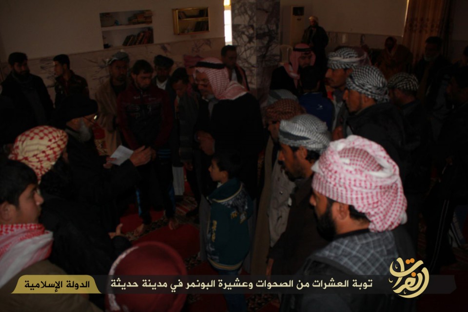 Albu Nimr tribe members