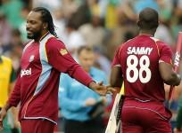 Chris Gayle Darren Sammy West Indies