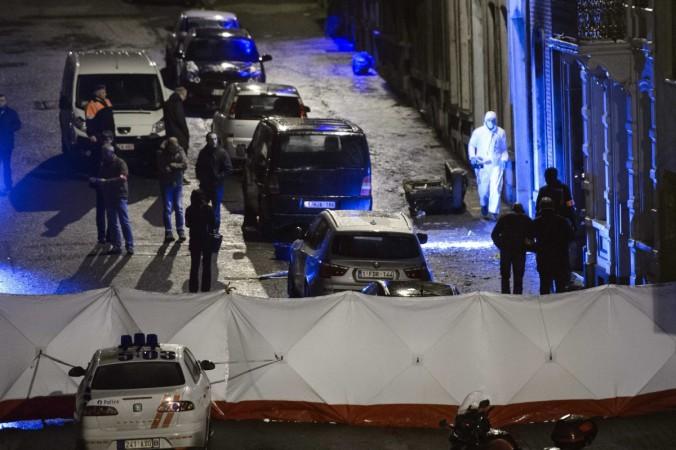 Belgian police inspect an apartment in central Verviers, a town between Liege and the German border, in east Belgium January 15, 2015. Belgian police killed two men who opened fire on them during one of about a dozen raids on Thursday against an Islamist group that federal prosecutors said was about to launch Belgian police inspect an apartment in central Verviers, a town between Liege and the German border, in east Belgium January 15, 2015. Belgian police killed two men who opened fire on them during one of about a dozen raids on Thursday against an Islamist