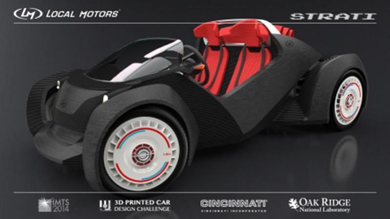 Strati, a 3D Printed Car Strati, a 3D Printed Car