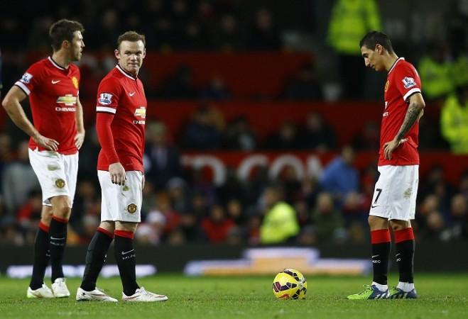 Manchester United will need to come up with an improved performance against QPR Michael Carrick Wayne Rooney Angel Di Maria Manchester United