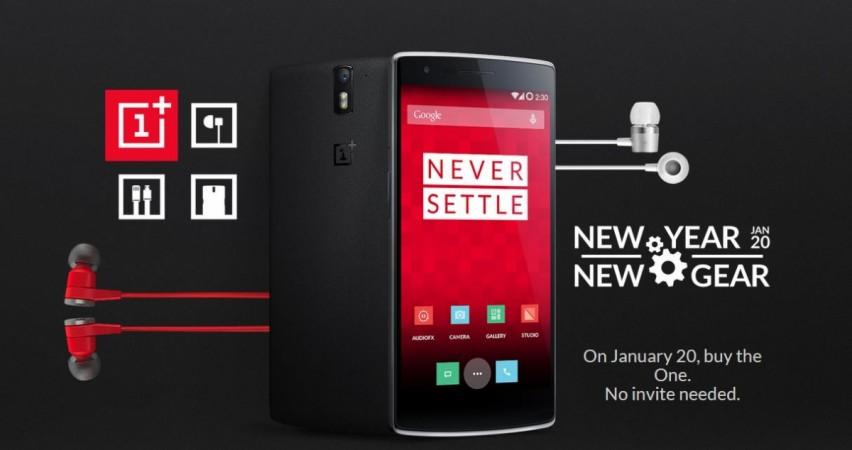 OnePlus One to Go on Sale on 20 January; No Invites Needed, Says the Company OnePlus One to Go on Sale on 20 January; No Invites Needed, Says the Company