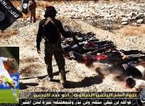 ISIS firing squad executed 13 teenage football fans for watching the Asian Cup match. (Inset left,below):A magical goal from midfielder Yaser Kasim gave Iraq a crucial 1-0 win over a 10-man Jordan in the Asian Cup on Monday.