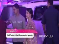 kajol-tanisha-at-kussh-sinhas-wedding-reception