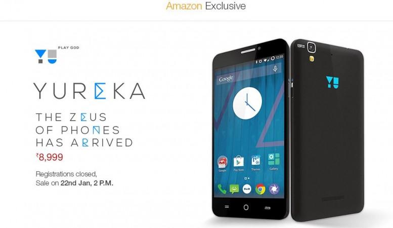 Micromax YU Yureka Flash Sale 2.0 to Kick-off on Amazon India on 22 January Micromax YU Yureka Flash Sale 2.0 to Kick-off on Amazon India on 22 January