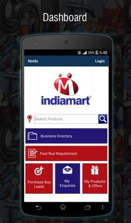 IndiaMart's Android Mobile App Splash Screen IndiaMart launches Windows mobile App
