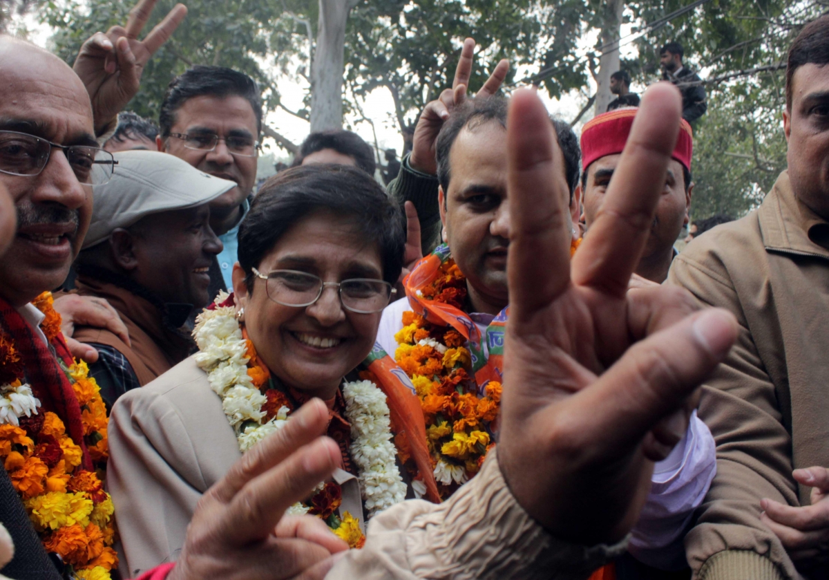 BJP leader Kiran Bedi