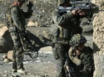 French Foreign Legion soldiers during an operation near Kabul,Afghanistan