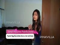 sonali-welcomes-pinkvilla-home