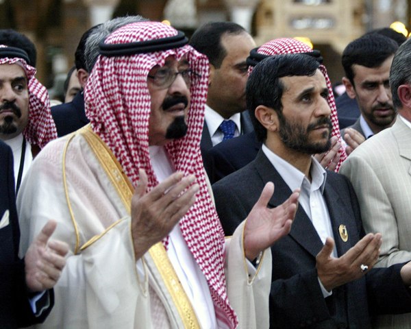 Saudi King in Iran