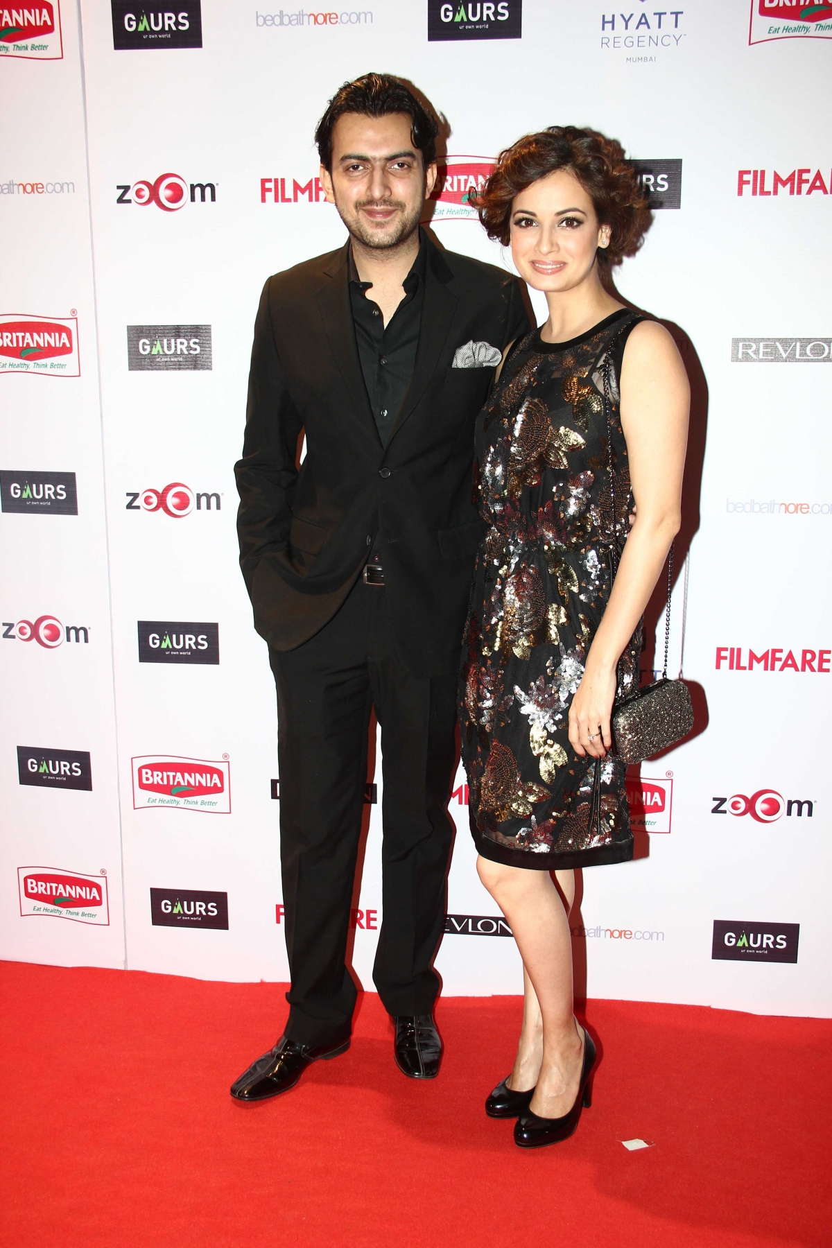 Dia Mirza with her husband Sahil Sangha